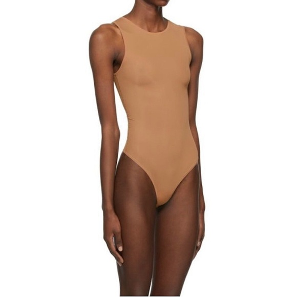 Skims Sienna Jelly Sheer Sleevelss Bodysuit - Picture 1 of 8